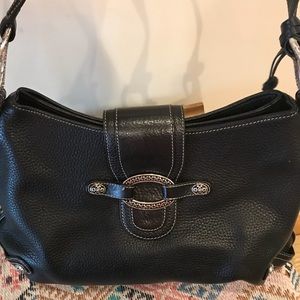 Brighton Black Shoulder Purse (like new!)
